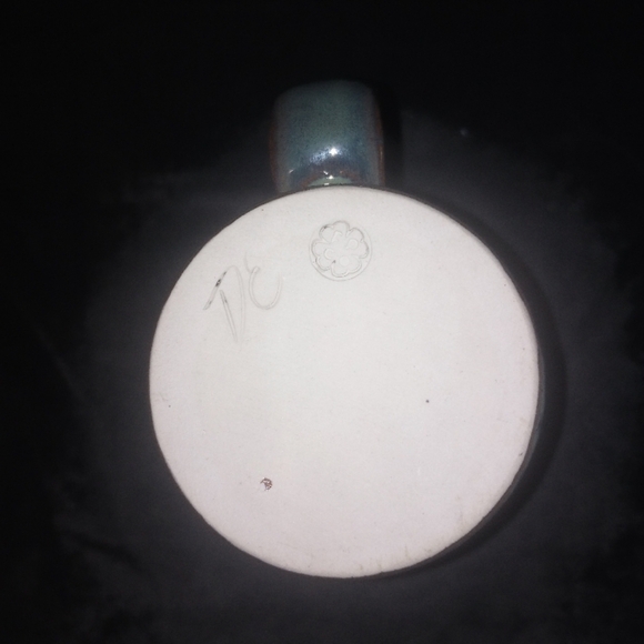 Hand Crafted Large Blue Ceramic Mug - Picture 6 of 6